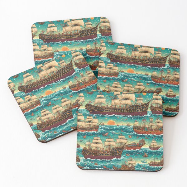 Item preview, Sailing Ships designed and sold by NerdscapeDC.