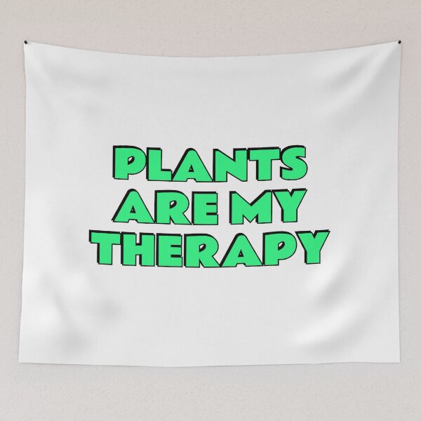 Item preview, Plants are my therapy  designed and sold by Inspirationmotivation.