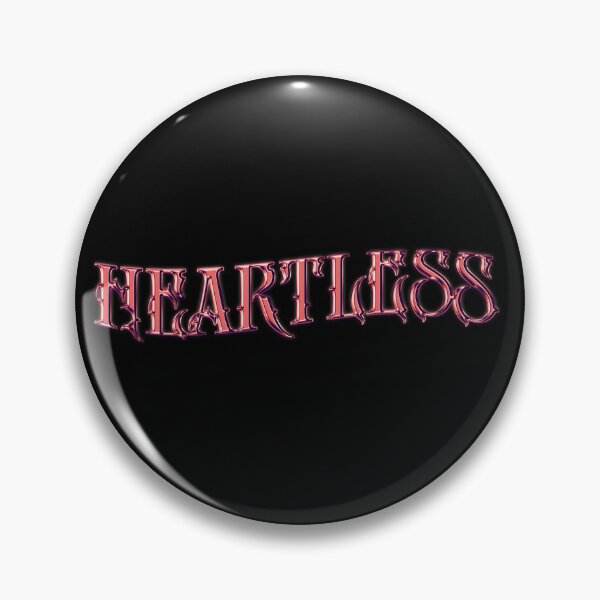 Item preview, HEARTLESS Chrome Text designed and sold by UglyNavy.