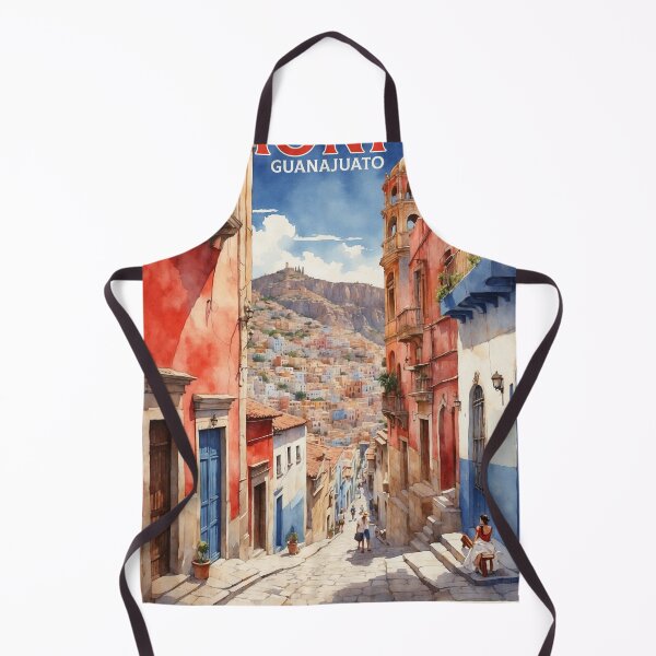 Item preview, Comonfort Guanajuato México Magic Town Vintage Watercolor Travel Tourism Poster designed and sold by TravelersGems.