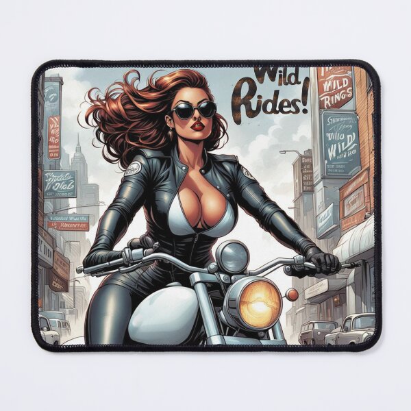 Item preview, The Rider Girl of New York designed and sold by DabGraphic.