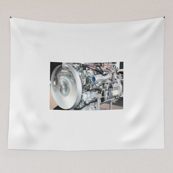 Item preview, heavy truck engine closeup designed and sold by goceris.