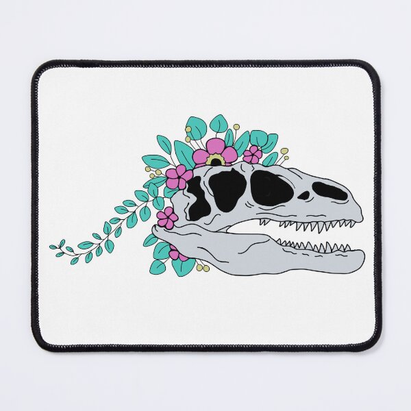 Item preview, Carcharodontosaurus Floral Print designed and sold by LilLegendsArt.