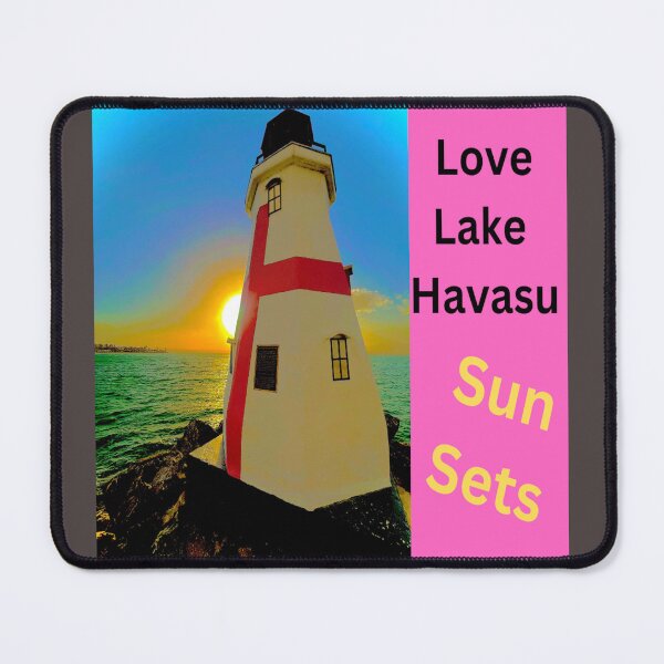 Item preview, Love Lake Havasu Sunsets designed and sold by MudmanExpress.