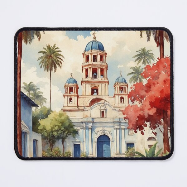 Item preview, Coscomatepec Veracruz México Magic Town Vintage Watercolor Travel Tourism Poster designed and sold by TravelersGems.
