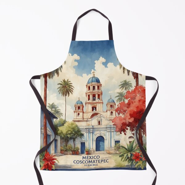 Item preview, Coscomatepec Veracruz México Magic Town Vintage Watercolor Travel Tourism Poster designed and sold by TravelersGems.