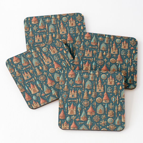 Item preview, Cute Medieval Imagery designed and sold by NerdscapeDC.