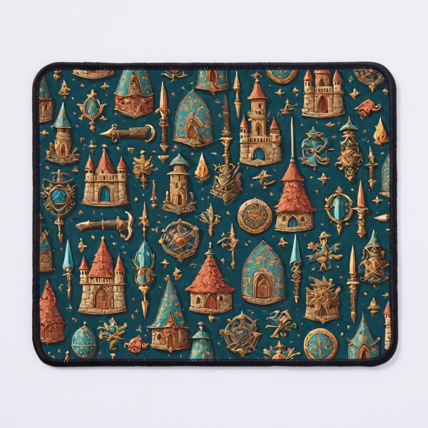 Item preview, Cute Medieval Imagery designed and sold by NerdscapeDC.