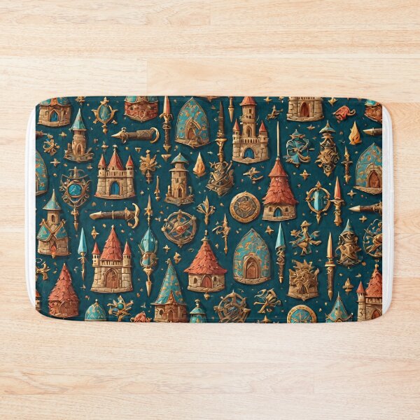 Item preview, Cute Medieval Imagery designed and sold by NerdscapeDC.