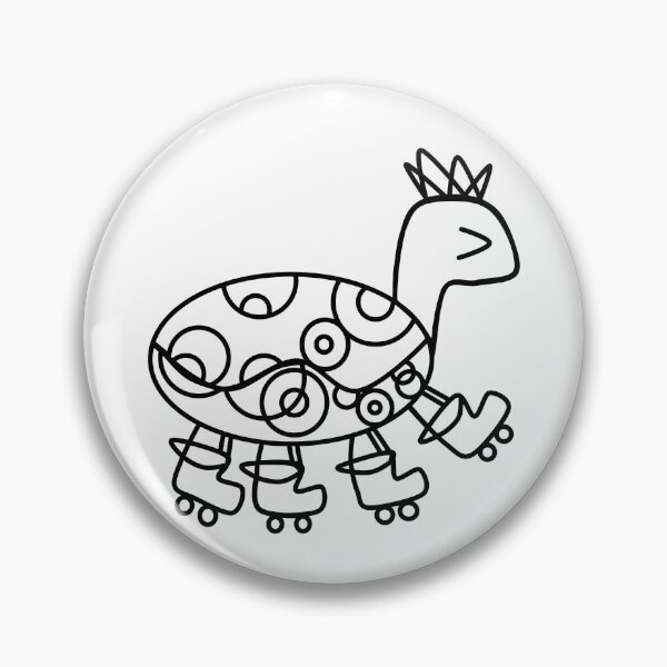 Item preview, Turtle on skates designed and sold by Quantify.