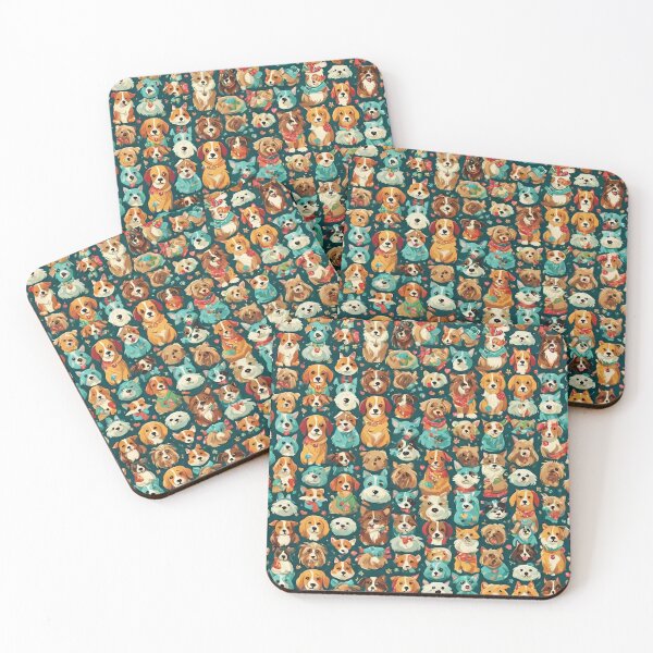 Item preview, Rows and Rows of Puppies Galore designed and sold by NerdscapeDC.
