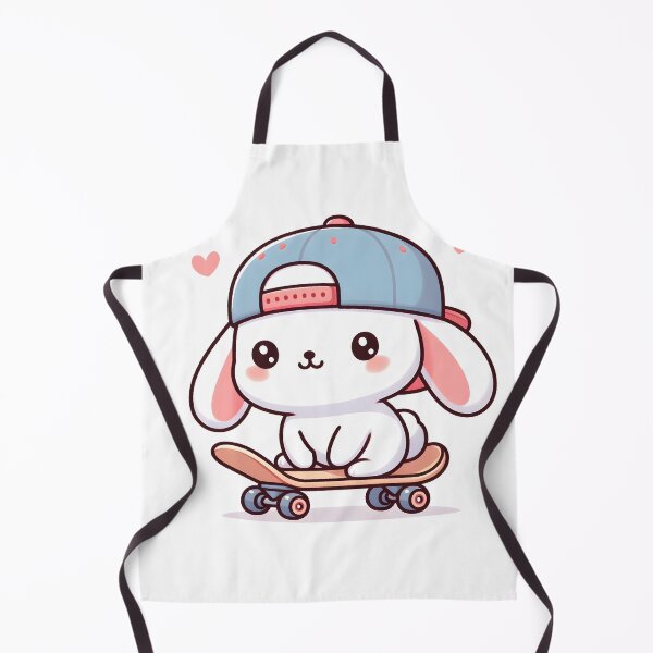 Item preview, Kawaii Bunny: Snapback Cap And Skateboard designed and sold by CanvasCutie.