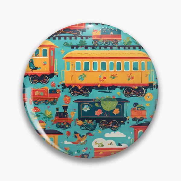 Item preview, Choo Choo Train Car Pattern designed and sold by NerdscapeDC.