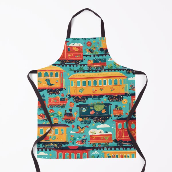 Item preview, Choo Choo Train Car Pattern designed and sold by NerdscapeDC.