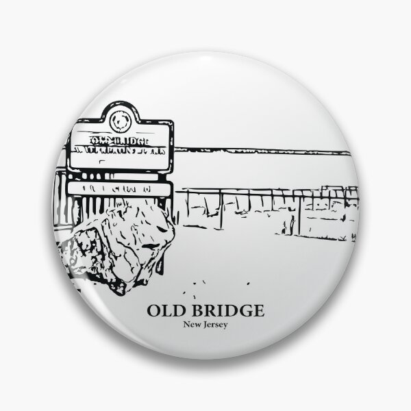 Item preview, Old Bridge - New Jersey designed and sold by Lakeric Cityscapes.