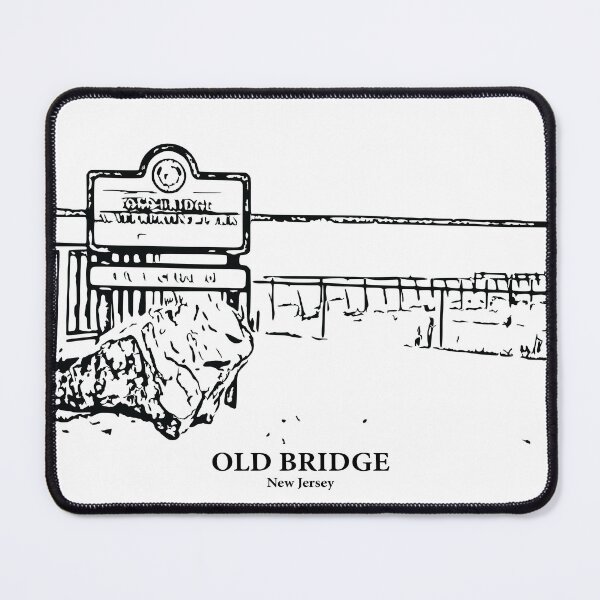 Item preview, Old Bridge - New Jersey designed and sold by Lakeric Cityscapes.