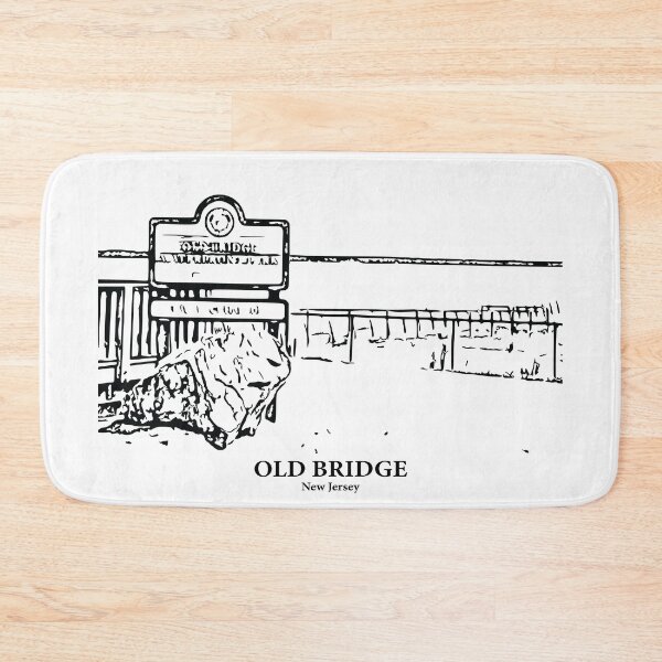 Item preview, Old Bridge - New Jersey designed and sold by Lakeric Cityscapes.