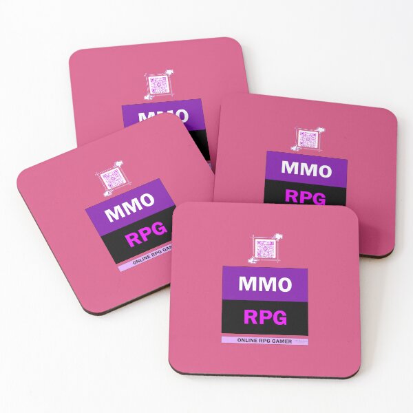 Item preview, MMO RPG - Online RPG Gamer Logo V4 (Purple/Black/Pink) designed and sold by Visual Resolutions.