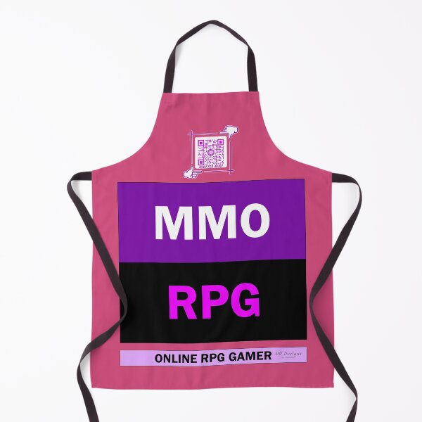 Item preview, MMO RPG - Online RPG Gamer Logo V4 (Purple/Black/Pink) designed and sold by Visual Resolutions.