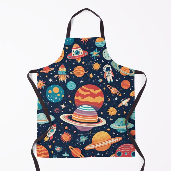 Item preview, Planets and Space Pattern designed and sold by NerdscapeDC.