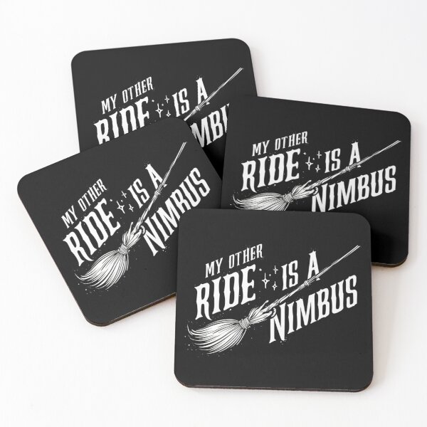 Item preview, My Other Ride is a Nimbus - Flying Broom - Wizard designed and sold by Fenay Designs.