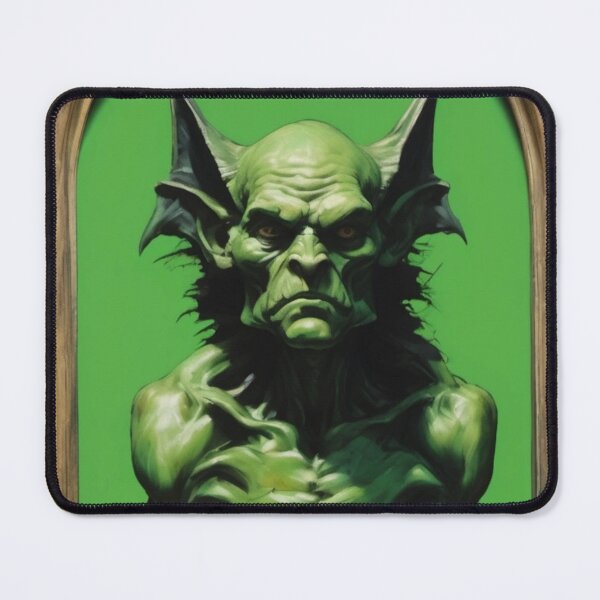 Item preview, Grinch Green Gargoyle Sculpture designed and sold by JojiKebamura.