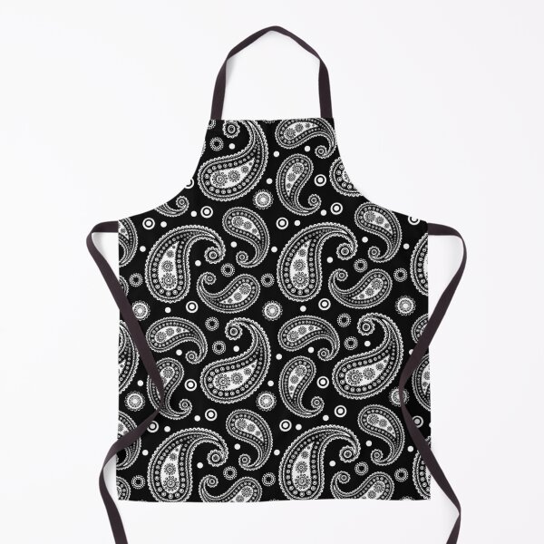 Item preview, Black and white Paisley Pattern designed and sold by EmeraldeaArt.