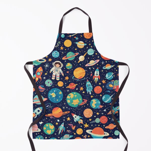 Item preview, Planets and Space Pattern designed and sold by NerdscapeDC.