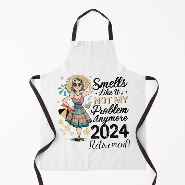 Item preview, Smells Like It's Not My Problem Anymore Happy Retirments 2024 Gift for woman designed and sold by Empiredesigner3.