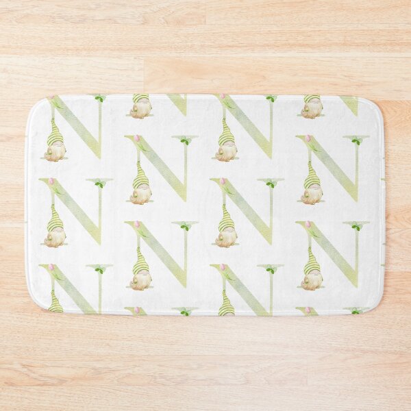 Item preview, Watercolor Spring letter N designed and sold by tapilipa.