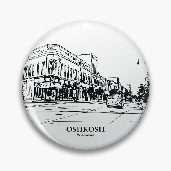 Item preview, Oshkosh - Wisconsin designed and sold by Lakeric Cityscapes.