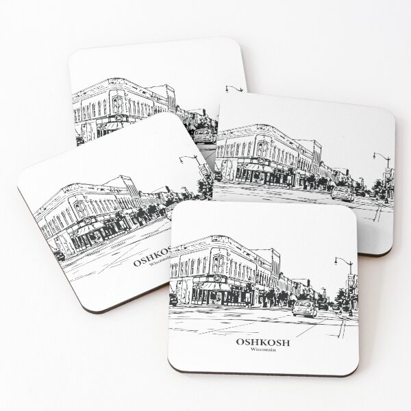 Item preview, Oshkosh - Wisconsin designed and sold by Lakeric Cityscapes.