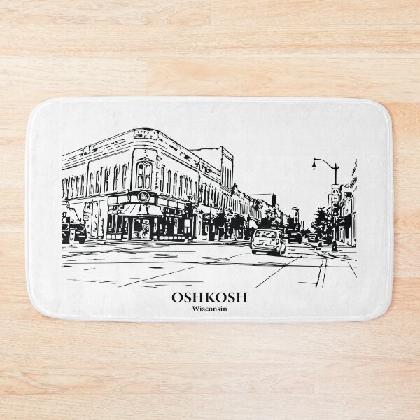 Item preview, Oshkosh - Wisconsin designed and sold by Lakeric Cityscapes.