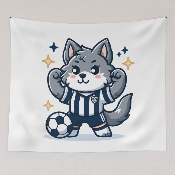 Item preview, Kawaii Precious Werewolf: A Soccer Jersey designed and sold by CanvasCutie.