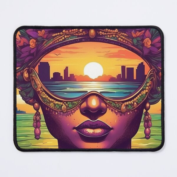 Item preview, Mardi Gras Sunset designed and sold by products4urduke.