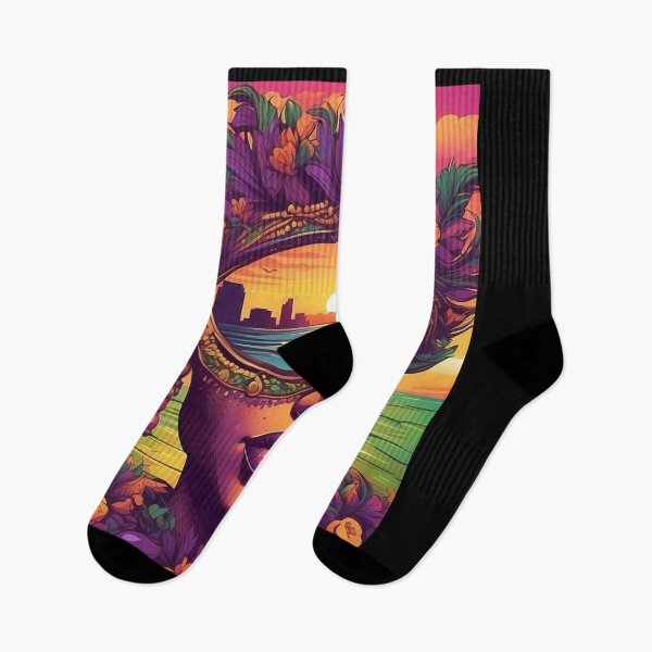 Item preview, Mardi Gras Sunset designed and sold by products4urduke.