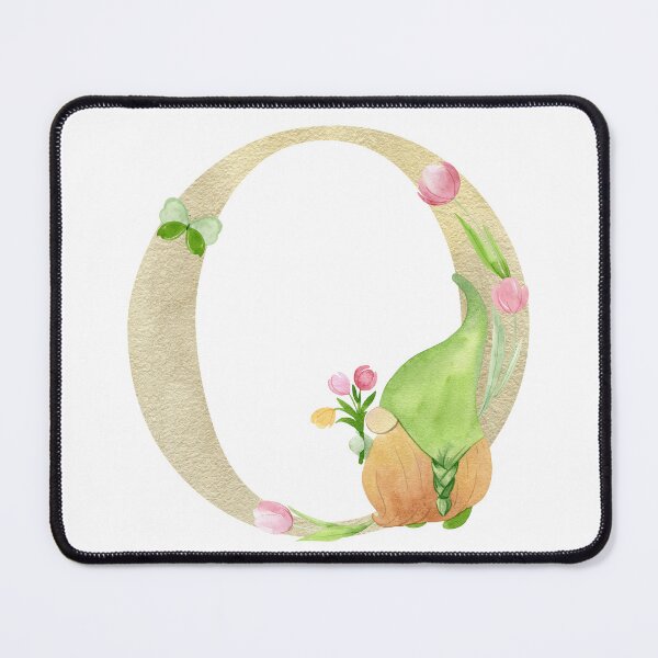 Item preview, Watercolor Spring letter O designed and sold by tapilipa.