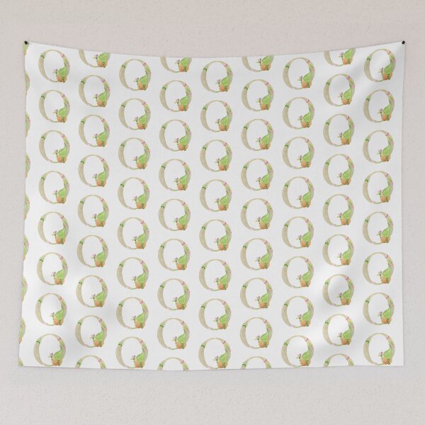 Item preview, Watercolor Spring letter O designed and sold by tapilipa.