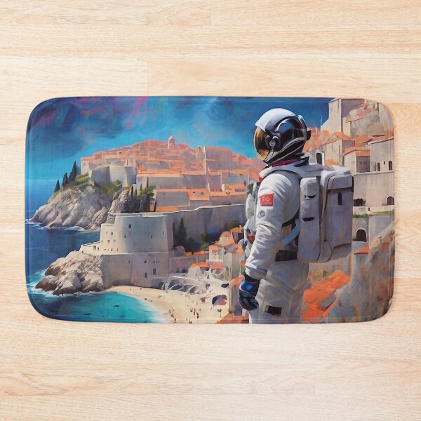 Item preview, Astronaut in surreal space designed and sold by M-Y-A-R-T-.