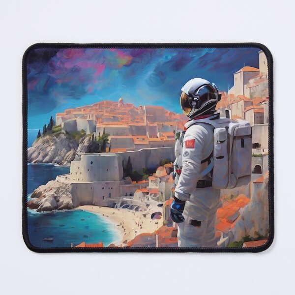 Item preview, Astronaut in surreal space designed and sold by M-Y-A-R-T-.