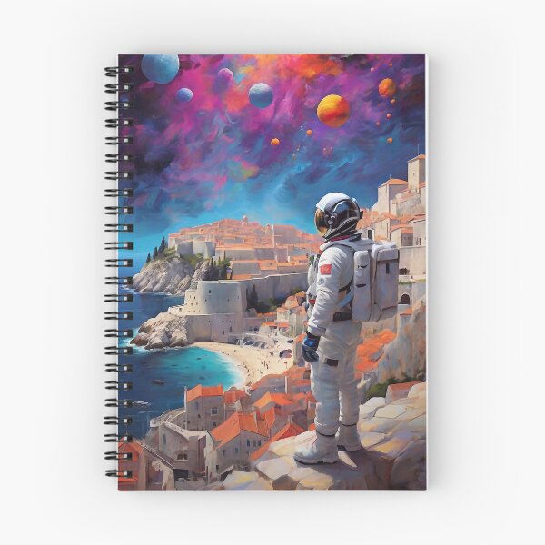 Item preview, Astronaut in surreal space designed and sold by M-Y-A-R-T-.