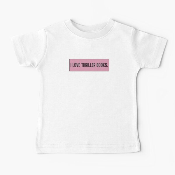 Item preview, I Love Thriller Books - Book Club ; Book Quote designed and sold by LoveandNature.