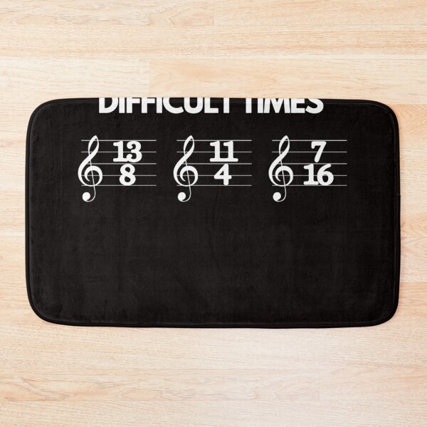 Item preview, These Are Difficult Times Funny Musician Teacher Pun  designed and sold by Tamikalenn.
