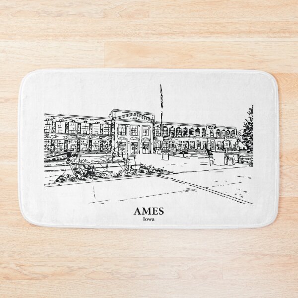 Item preview, Ames - Iowa designed and sold by Lakeric Cityscapes.