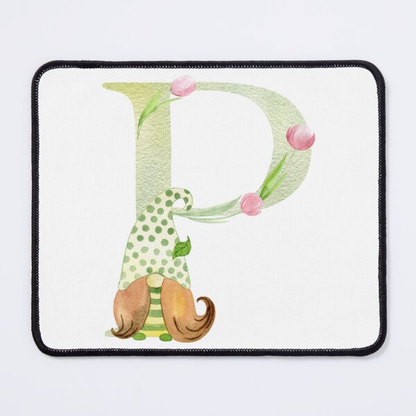 Item preview, Watercolor Spring letter P designed and sold by tapilipa.