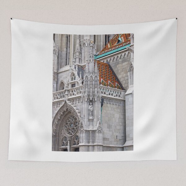 Item preview, Matthias church wall detail Budapest designed and sold by goceris.