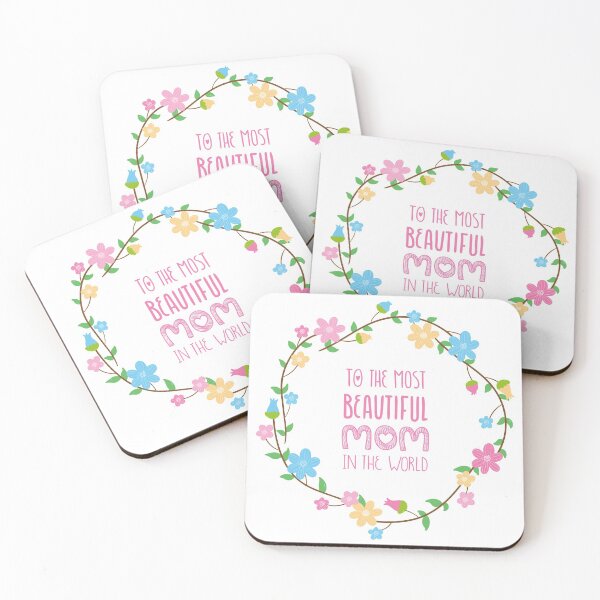 Item preview, To The Most Beautiful Mom In The World designed and sold by overstyle.