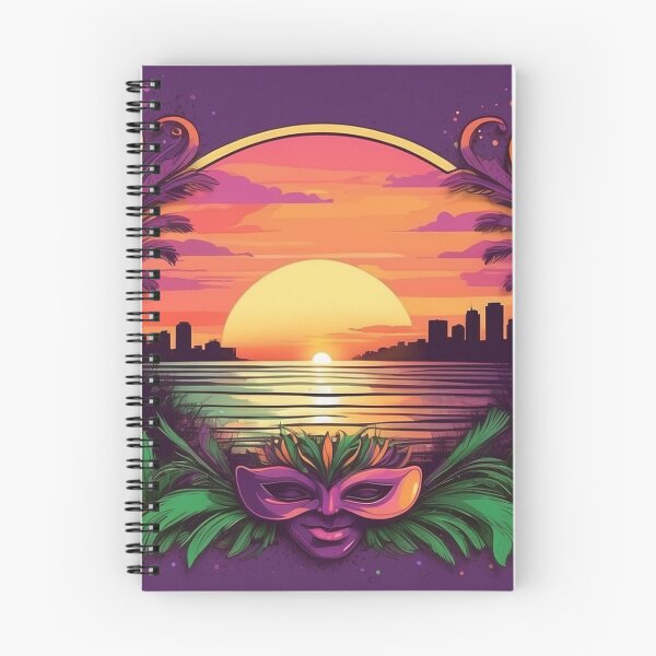 Item preview, Mardi Gras Sunset designed and sold by products4urduke.