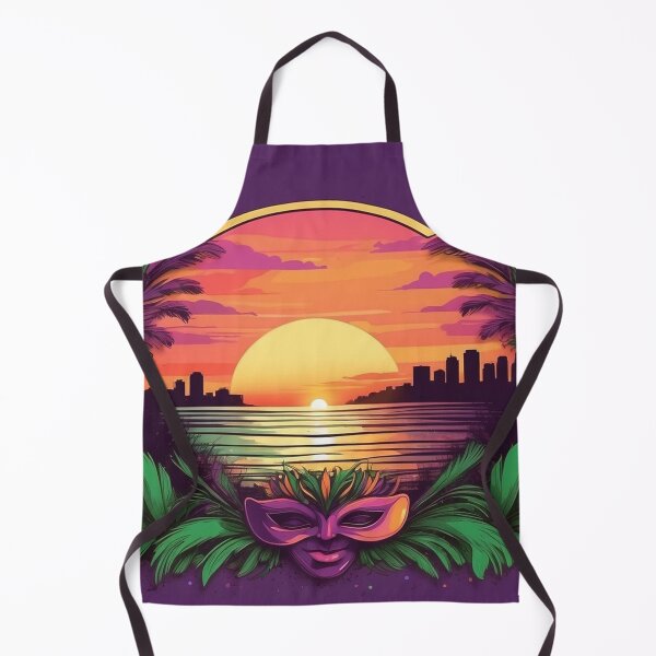 Item preview, Mardi Gras Sunset designed and sold by products4urduke.