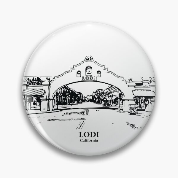 Item preview, Lodi - California designed and sold by Lakeric Cityscapes.